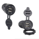 DC 12/24V USB Car Cigarette Lighter Charger Power Adapter 2.1A Cigaret JXO