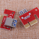2pcs USB 3.0 SATA 15PIN Cable PCI-E 1X to 16X Extender Riser Board Card Adapter