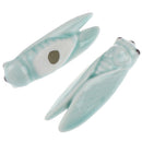 1PC Chopstick Rack Ceramic Tableware Handicraft Cicada Chopstick Hold%!