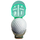 Golf Ball Line Liner Marker Template Drawing Alignment Mark green