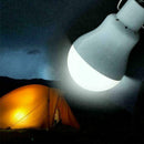 Solar Panel Power LED Bulb 15W Portable Light Outdoor Tent Lamp Camping CL N6Z3