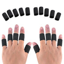 10PCS Stretchy Finger Sleeve Support Wrap Arthritis Guard Volleyball Sports