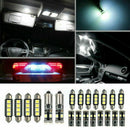 21X White LED Interior Light Package