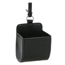 Car Auto Outlet Vent Trash Box Mobile Phone Holder Debris Bag (Black)