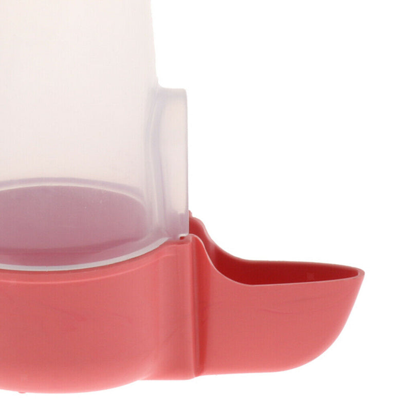 2 Pcs Parrot Feeder Water Drink Container Food Dispenser Cage Hanging Water