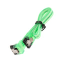 7Pin SATA 3.0 Data Drive Cable with Locking Latch 255mm Straight to Right Angle