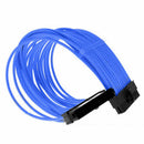 New 30cm 24Pin Power Adapter Extension Cord Computer Blue ht