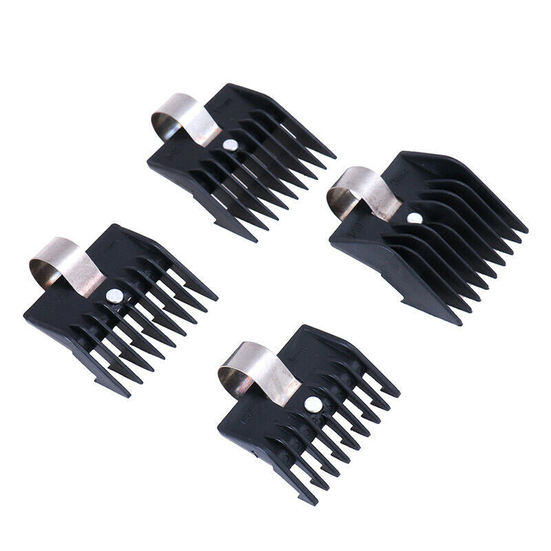 4x/Set Universal Hook Limit Comb Trimmer Clipper Attachment Guide Comb Barber FT