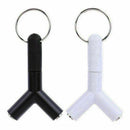 3.5MM 1 to 2 Double Earphone Headphone Splitter Cable Adapter Tool Plug Hom Q5H8