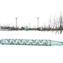 3.5m Nylon Fishing Net Foldable Crabs Catcher Live Fish Net Eel Shrimp Lure N Bj