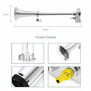 Universal 17inch Single Trumpet Car Air Horn 12V Compressor 150DB Super Lou