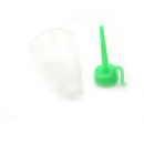 2pcs Clear White Needle Nozzle Plastic Sewing Machine Oil Bottle 50ml ATME