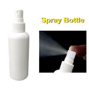 10PCS 50ml Travel White Plastic Perfume Atomizer Empty Spray Bottle Shampoo