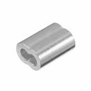 5/64 inch (2mm) Diameter Wire Rope Aluminum Sleeves Clip Fittings Cable Cri