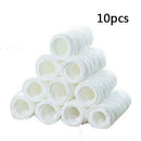 10PCS Cotton Cloth Baby Diapers Inserts Liners 3 Layers Reusable Newborn Nappy