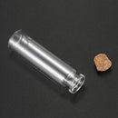 5 Pcs Small Vase Tiny Glass Bottle Jewelry Vial Potion Tie Plug Size:7.9cm  N6Z3