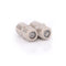 10pcs Aluminium Alloy Connector F Plug Coupler Adapter HD TV Coax Cable LJ