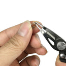 Outdoor Fishing Tools Aluminum Fishing Pliers Scissors Line Cutter Braid CutU4I4