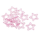 12x Metal Star Shape Paper Clips Bookmark Photo Album Envelope Clips