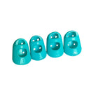 4PCS Silicone Guitar Thumb Bass Finger Picks Protector Plectrum Anti-Scalding D