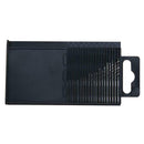 20Pcs Mini drill bit Micro Twist Drill Bit Set 0.3mm-1.6mm Craft With Case