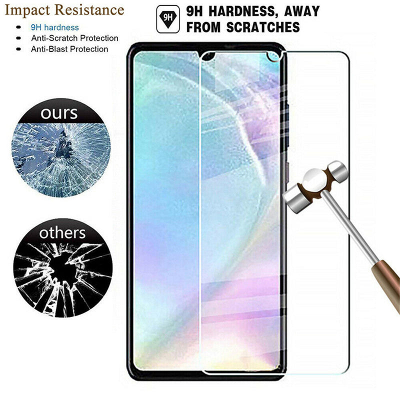 Screen Protector Transparent Tempered Glass Film Full Cover Fits For Huawei P30