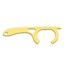 Portable Hygiene Brass Door Opener Elevator Botton Press Handle Key Contactless