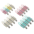 4Pcs Seamless Hair Clips Side Bangs Fix Fringe Barrette Makeup Washing HairpiTE