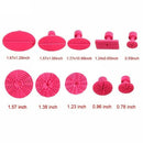 10Pcs Auto Tool Kit Plastic Glue Tabs Puller Tabs For Car Dent Paintless Re