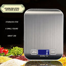Stainless Steel Kitchen Electronic Scale Digital Food Gram Scale (5kg/1g)