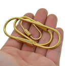 3pcs Small/Medium/Big Screw Lock Key Chain Key  Clasp Bag Buckles