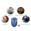 2.4GHz Wireless Optical Mouse Gaming Mice with USB Receiver for PC Laptop Win bs