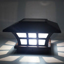 Solar Post Lights Outdoor Fence Deck Caps Light Solar Powered LED Lighting WG3R3