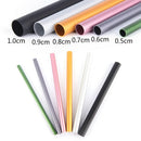 6Pcs French Acrylic Nail Art Tips Shaping C Curve Rod Sticks Manicure Tool  OZ