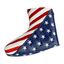 Golf Putter Head Cover Headcover Protector with USA Flag Embroidery - Golfer