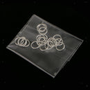 40x S925 Beading Jump Rings Split Metal