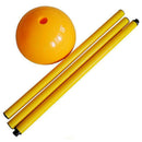 Detachable Soccer Football Corner Pole & Flag Post Home ABS Base Foldable Q5Y4