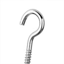 10pcs Mini Eye Pins Screw Hook House Curtain Net Wire Hanging Hook 55x3.8mm