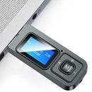 T12 USB Bluetooth 5.0 Audio Transmitter Receiver with LCD Mic AUX for PC Car