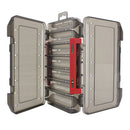 Squid Jigs Lure Case Box Both Side Storage Lure Case Holder Black 14 Compartment