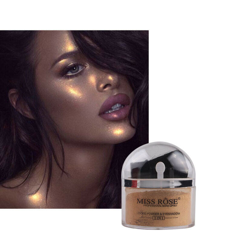 Miss Rose High-Gloss Eye Shadow Powder Eye Shadow Repair Capacity Loose Pow L3W3