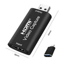 For Game DVD Live Streaming Mini Video Recording Box USB 2.0 HDMI Capture Card
