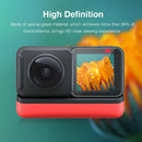6pcs Clear Tempered Glass 4K Wide Angle Lens Screen Protector for Insta360 ONE R