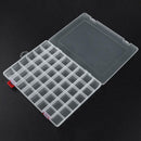 48-Compartment Transparent PP Plastic Fishing Lure Storage Box Container