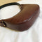 Women Retro Shoulder Bag Leather Money Purse Messenger Handbag (Dark Brown)