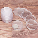 20pcs/lot 46mm Transparent Plastic Coin Holder Coin Collecting Storage Box  OZ