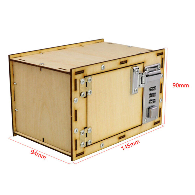 Mechanical password box diy kids science projects experiment kits boy  OZ