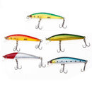 5x Soft Plastic Vibe Freshwater Lures Tackle Mullet Jig Heads Fishing Lur MOO