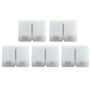 5pcs 4Pin 8mm Free Welding PCB Board Quick Connectors for RGB LED Strip