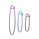 3PCS Aluminium Knitting Crochet Sewing Needle needle holders small medium l Z5C2